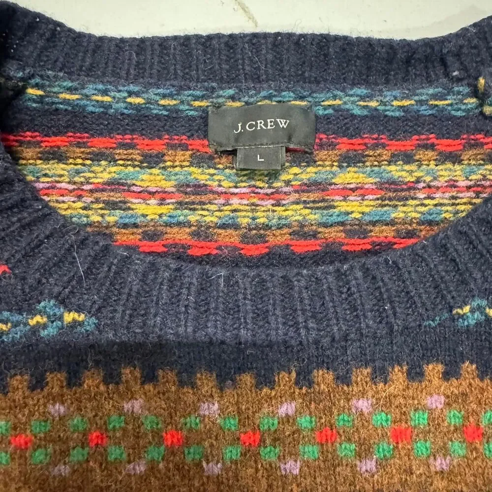 Jcrew Men's multi Jumper
